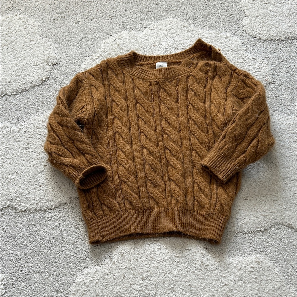 H&M Cable Knit Sweater - Brown